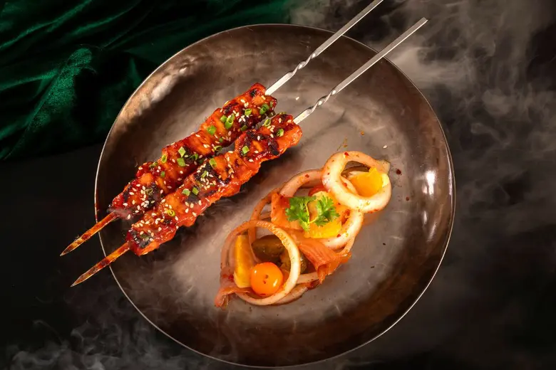 A Bold New Flavour Experience: Grilled Gochujang Pork Belly at Cooling Tower Rooftop Bar