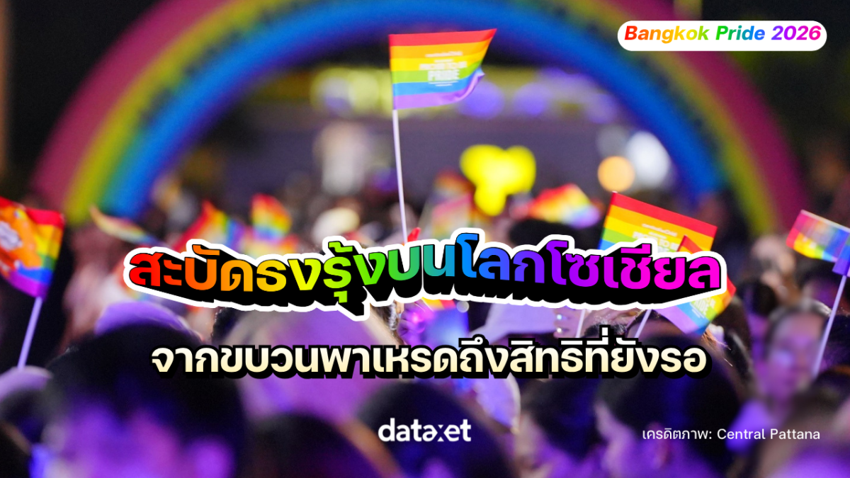 สะบัดธงรุ้งบนโลกโซเชียล! จากขบวนพาเหรดถึงสิทธิที่ยังรอ | Bangkok Pride 2026