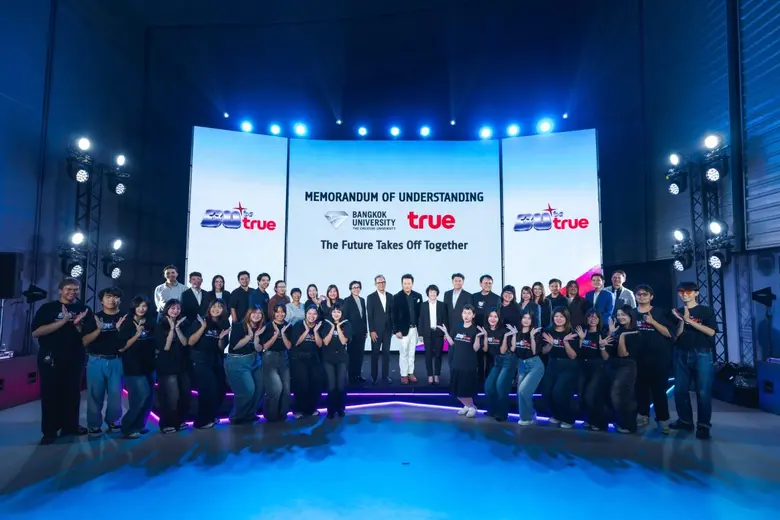 TRUE x Bangkok University จุดพลังคนรุ่นใหม่ เร่งปั้น "Future Leaders for AI Economy" ก้าวทันโลก Creative-AI Innovation เปิด "BU be TRUE"