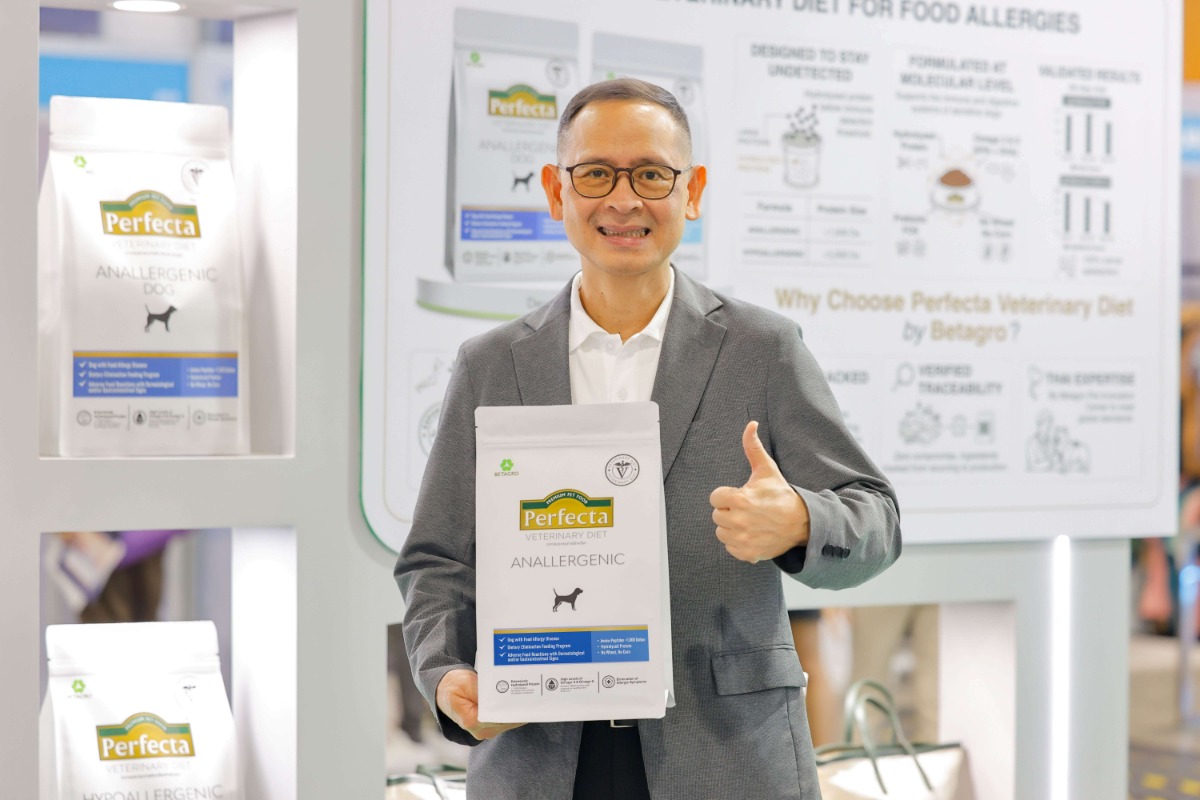เบทาโกรเปิดมิติใหม่วงการสุขภาพสัตว์เลี้ยง บุกเบิกอาหารประกอบการรักษาสุนัขแพ้อาหาร รายแรกในเอเชียตะวันออกเฉียงใต้ ยกระดับ Pet Healthcare ของไทยสู่สากล