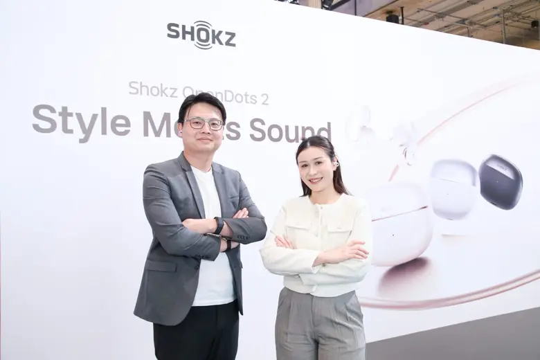 KOAN เปิดตัว SHOKZ OpenDots 2 ชูหูฟัง Open-Ear ดีไซน์ Clip-on ตอบโจทย์ไลฟ์สไตล์คนรุ่นใหม่
