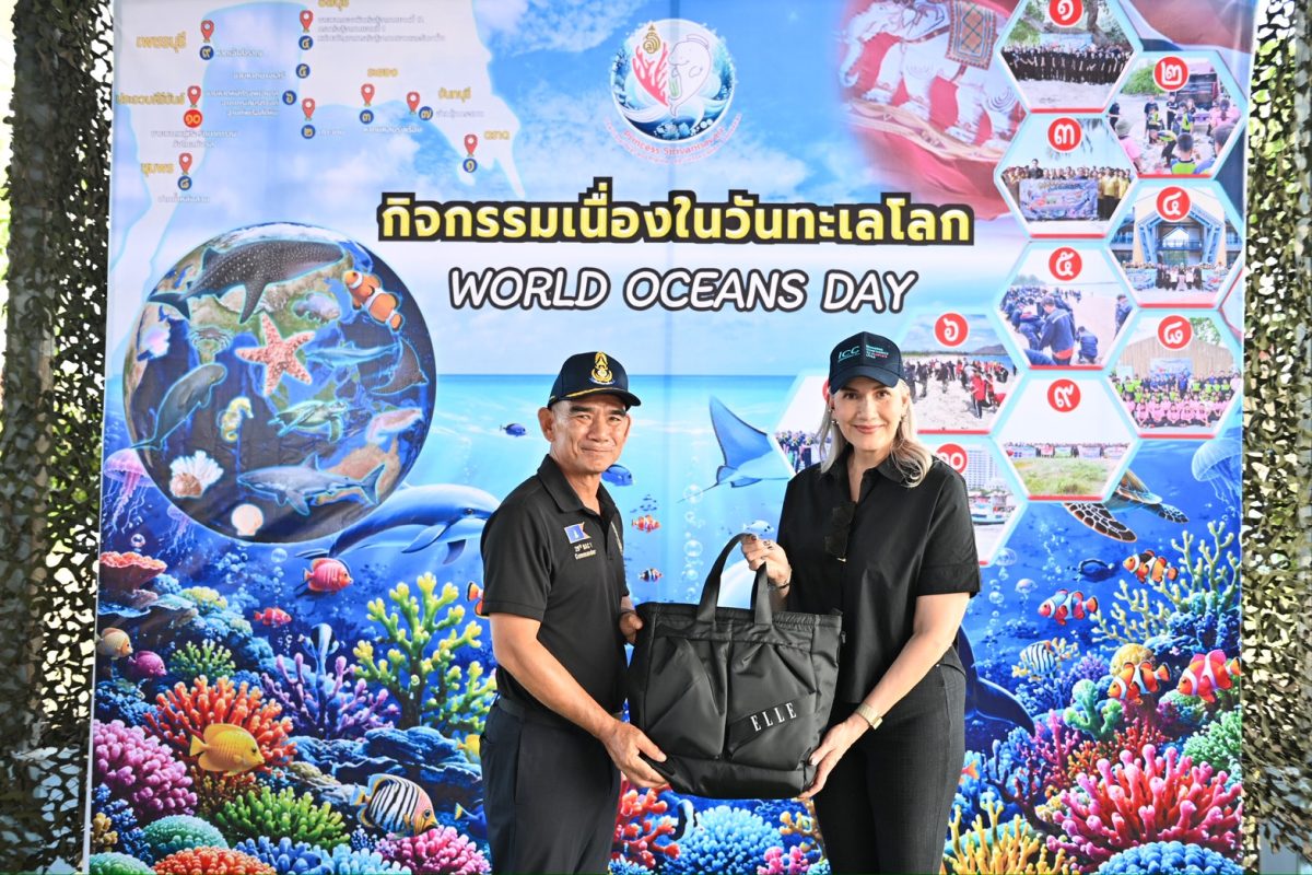 เดินหน้าสร้างมรดกสีเขียว "ICC Green Legacy" ผนึกกำลัง "ทัพเรือภาคที่ 1" ร่วมเก็บขยะชายหาด อนุรักษ์ทะเลไทย