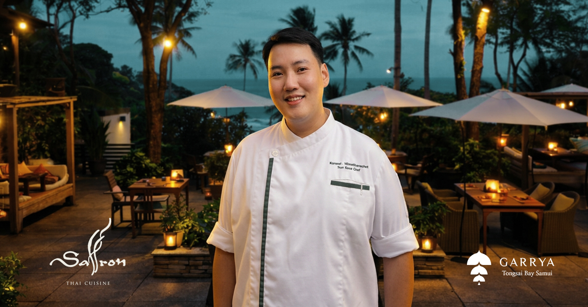 Saffron, Banyan Tree's award Winning, Signature Thai Restaurant at Garrya Tongsai Bay Samui