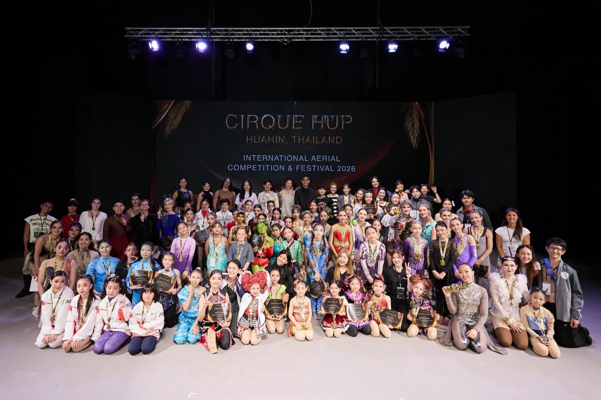 Cirque Hup Hua Hin 2026 Brings Together Aerial Artists from 14 Countries, Writing a New Chapter in Thailand's Aerial Arts History