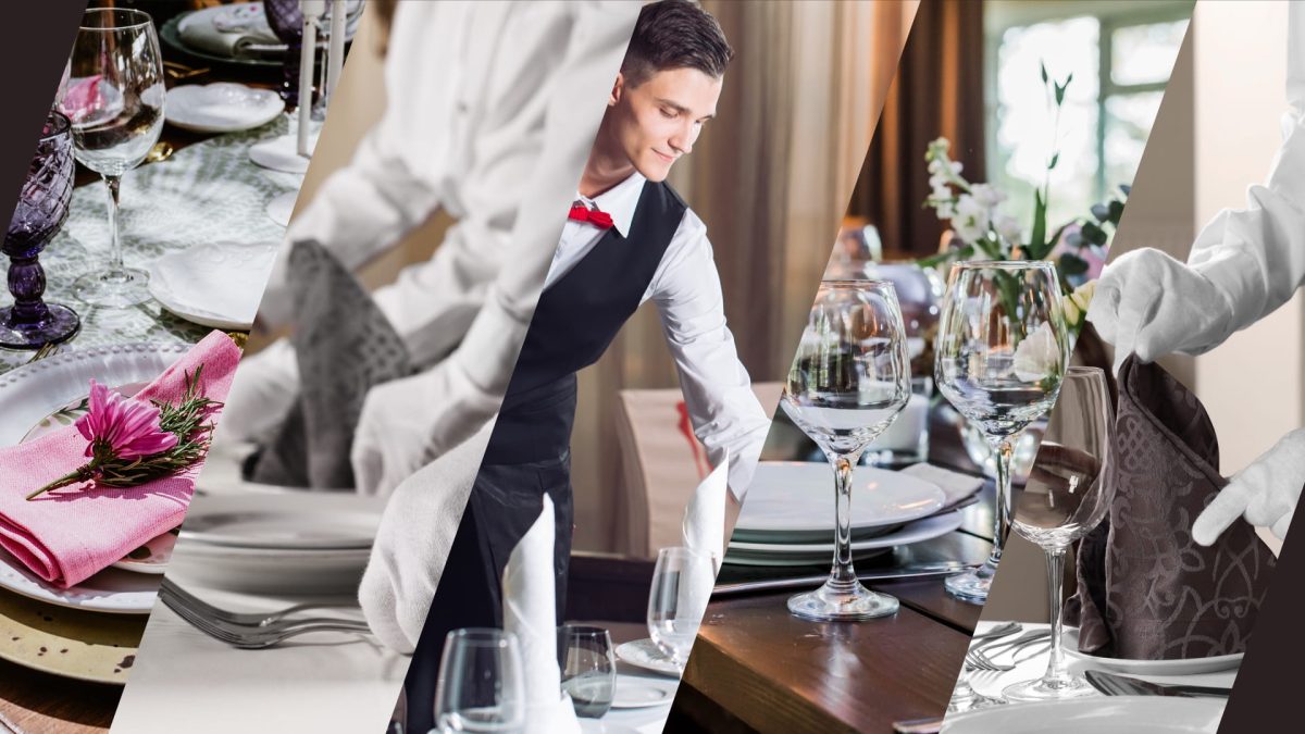 ครั้งแรก! กับหลักสูตร Professional Table Setup for Hospitality Services