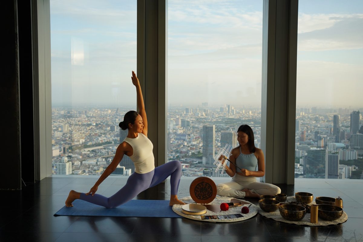 "Rise Above: Yoga, Sound Healing &amp; Oracle Guidance" at King Power Mahanakhon