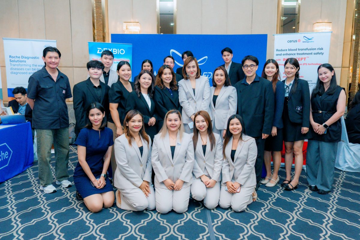 WINMED โชว์นวัตกรรมและเทคโนโลยีเวชศาสตร์การบริการโลหิต