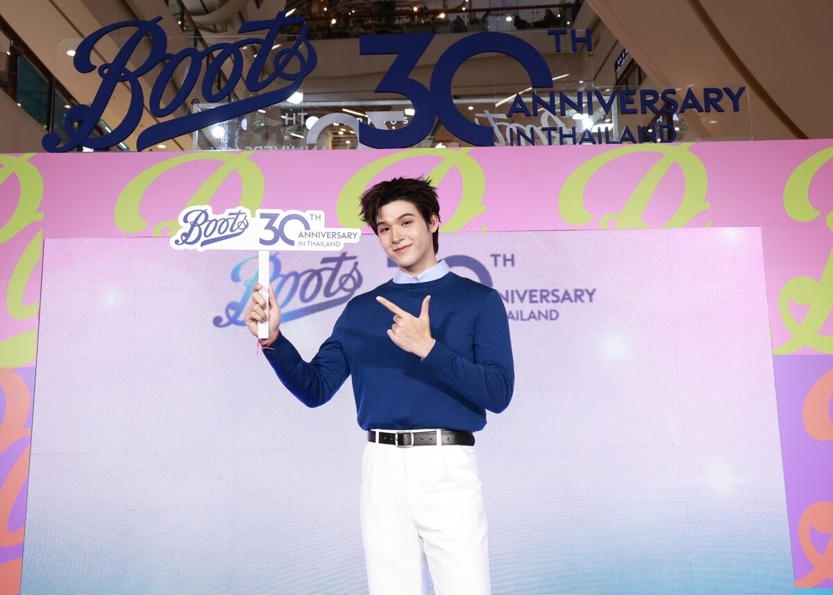 ห้างแตก! เปิดตัว "สกาย-วงศ์รวี" Friend of Boots เสิร์ฟโมเมนต์สุดฟินฉลอง 30 ปีบู๊ทส์