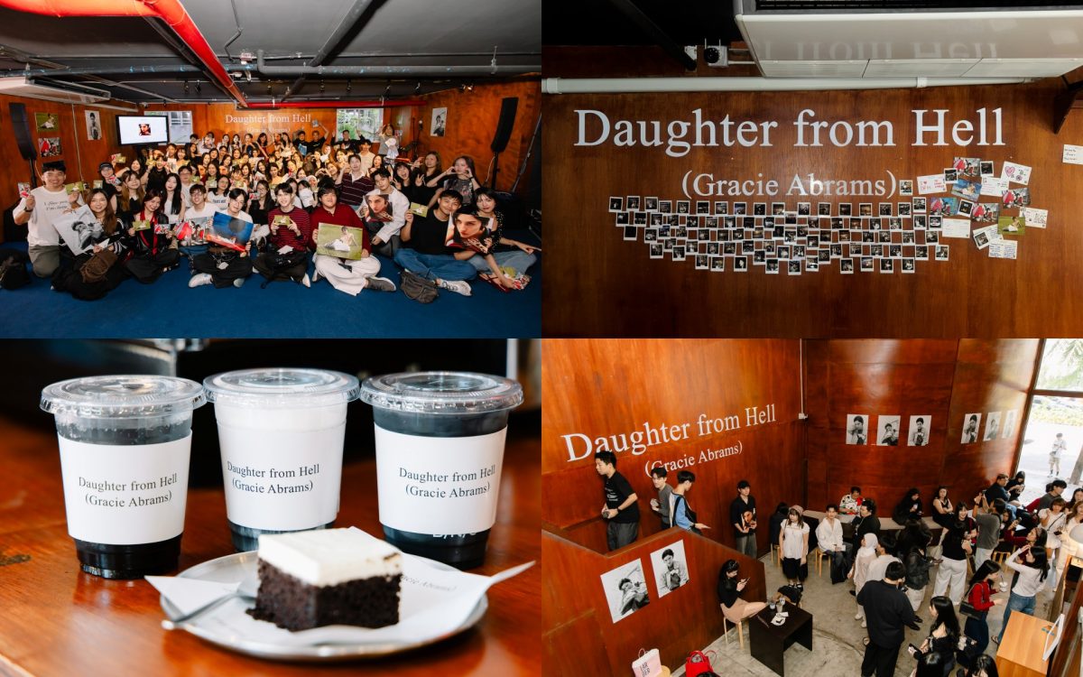 เต็มอิ่มทุกเพลงเพราะในงาน Gracie Abrams - Daughter from Hell Thailand Album Listening Eventแฟน ๆ ห้ามพลาด 4 เมนูสุดพิเศษ พร้อมมุมถ่ายรูปธีมอัลบั้มใหม่สุด Exclusive ที่ BONCI วันนี้-31 ก.ค. นี้