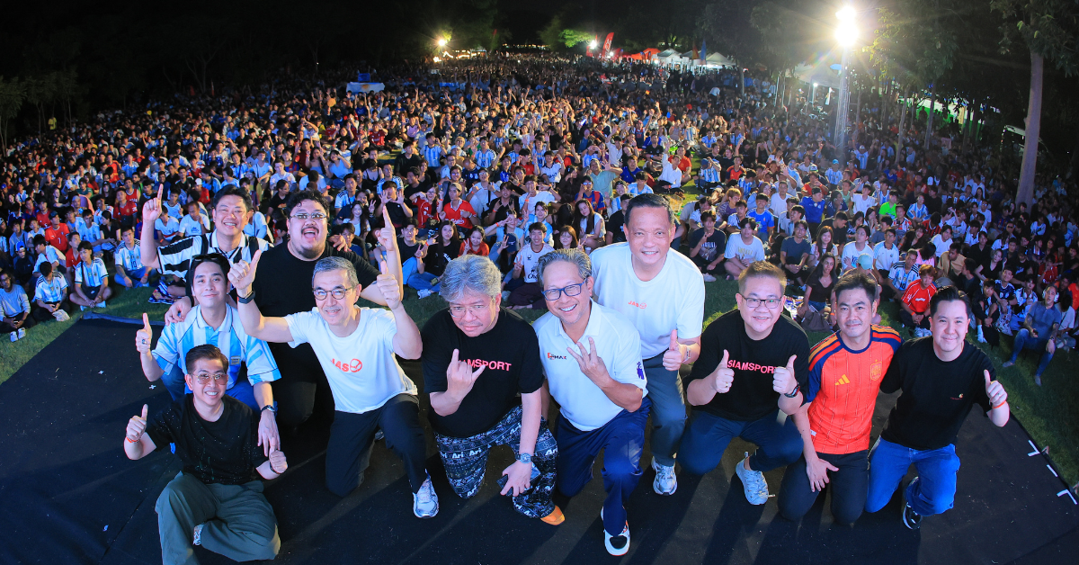 สวนรถไฟแตก!!! "JAS" สร้างปรากฏการณ์ครั้งยิ่งใหญ่ FIFA WORLD CUP 2026(TM) ONE NIGHT ONE CHAMPION