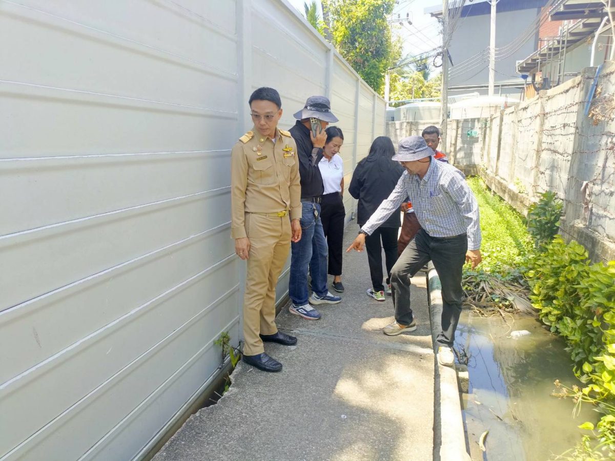 เขตทุ่งครุ แก้จุดเสี่ยงทางเดินซอยพุทธบูชา 49 ประสานเจ้าของพื้นที่เร่งปรับปรุงความปลอดภัย