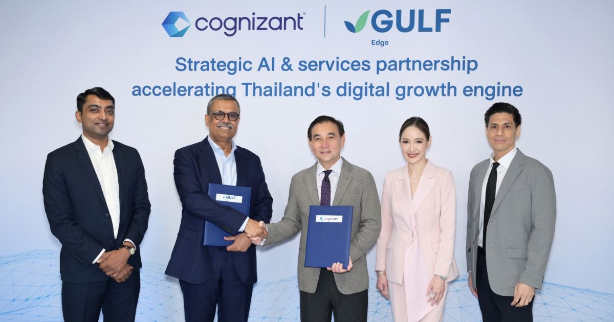 Gulf Edge and Cognizant Launch Strategic AI & Services Partnership to Accelerate Thailand's AI Transformation