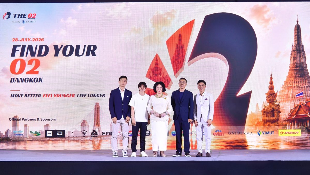 "ล้ำฤทธิ์" เปิดตัว สปอร์ตและเวลเนสคอมเพล็กซ์แห่งแรกของไทย THE O2 BANGKOK & Sapsiree Badminton Academy