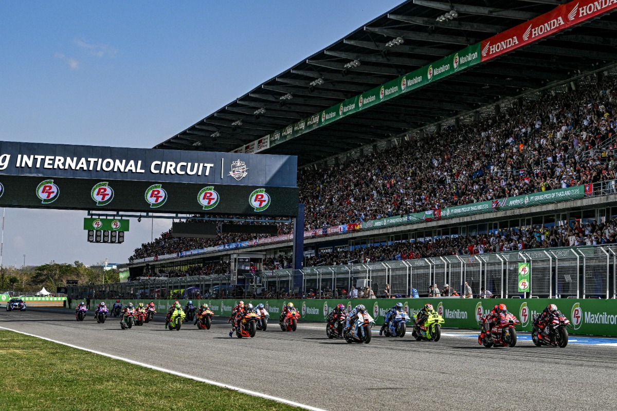 ทั่วโลกจับตา! "MotoGP" ประกาศเลือก "ไทย" เปิดศึกฤดูกาล 2027 ต้อนรับกติกาใหม่ ตอกย้ำหมุดหมายมอเตอร์สปอร์ตสำคัญ 3 ปีซ้อน