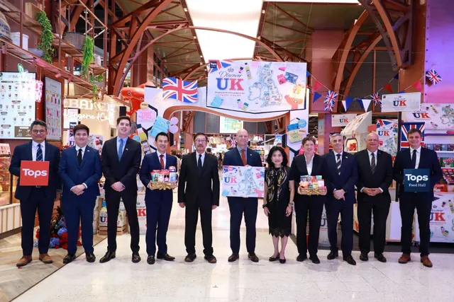 ท็อปส์ เปิดงาน "Discover UK: Bringing British Favourites to You" ยกที่สุดของสินค้าและของอร่อยจากสหราชอาณาจักร ส่งตรงถึงนักช้อปไทย