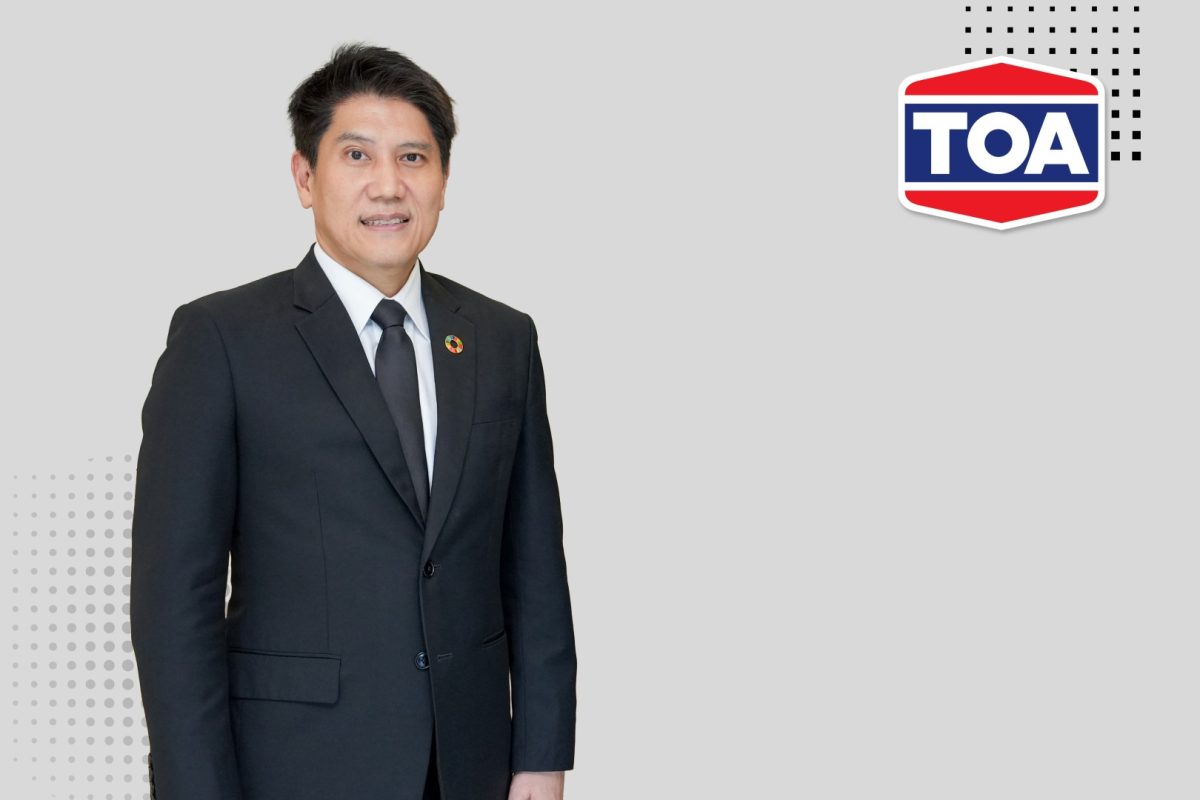 TOA กวาดรายได้รวมครึ่งปีแรก 11,325 ล้านบาท โต 4% ตลาดรีโนเวท - เคมีภัณฑ์หนุน พร้อมจ่ายปันผลระหว่างกาล 0.38 บาท/หุ้น