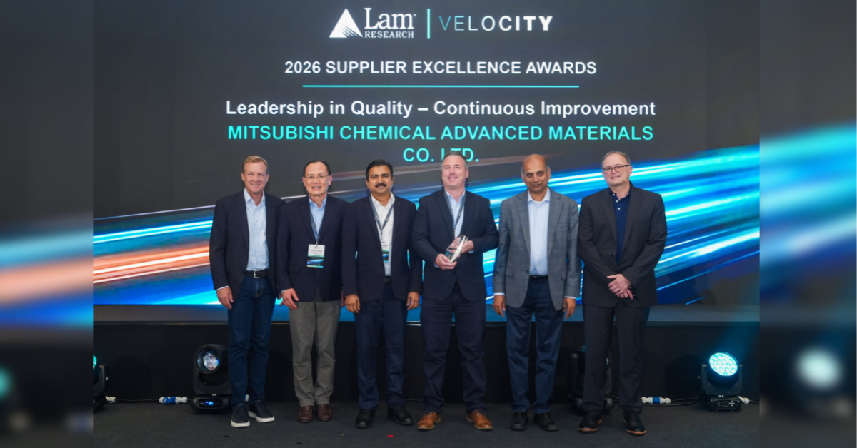 มิตซูบิชิ เคมิคอล แอดวานซ์ แมททีเรียลส์ ได้รับรางวัล Lam Research 2026 Supplier Excellence Award