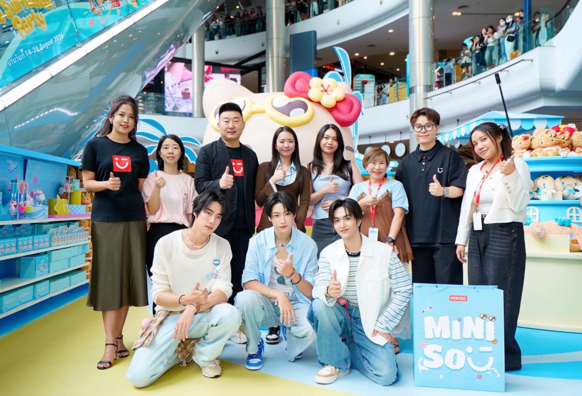 MINISO เปิดตัวหมุดหมายในไทยสำหรับป๊อปอัพทัวร์ Sanrio สุดเอ็กซ์คลูซีฟเฉพาะภูมิภาคเอเชียตะวันออกเฉียงใต้