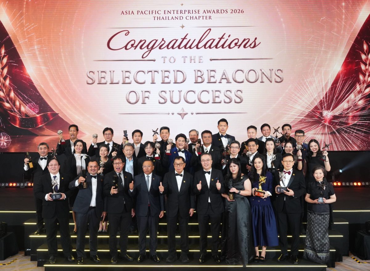 มิสเตอร์. ดี.ไอ.วาย. คว้า 2 รางวัลใหญ่จากเวที Asia Pacific Enterprise Awards 2026