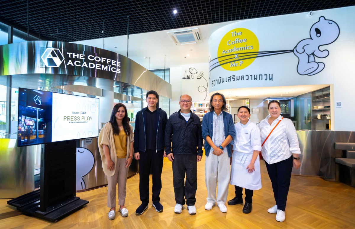 The Coffee Academics Thailand x Mr.P เปิด "PRESS PLAY" เชื่อมโลก Specialty Coffee กับ Art &amp; Design ที่ Kingsquare พระราม 3