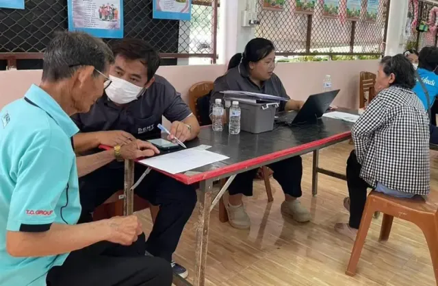 UP Dental Team Brings Oral-Frail Check to Ban Mai Senior Center to Screen Oral Health and Frailty