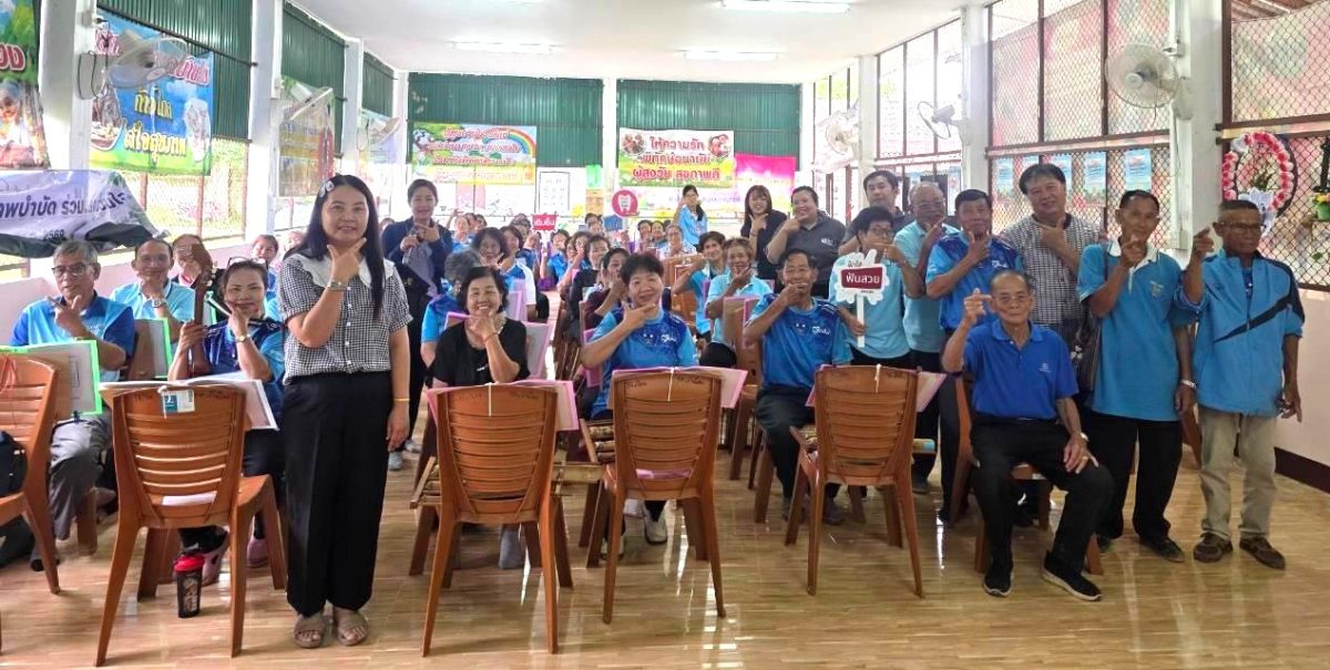 UP Dental Team Brings Oral-Frail Check to Ban Mai Senior Center to Screen Oral Health and Frailty