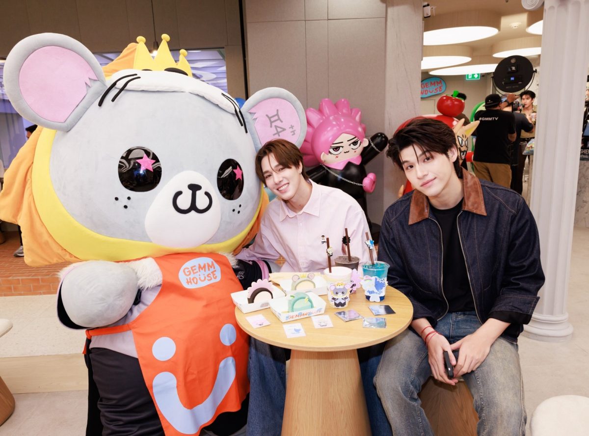 "GMMTV" เนรมิตแลนด์มาร์กใหม่เปิดตัว "GEMM HOUSE" คาแรคเตอร์คาเฟ่แห่งแรก!!