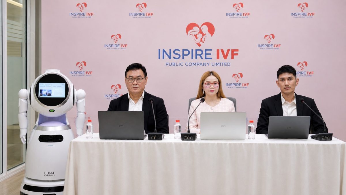 Inspire IVF สร้างปรากฏการณ์บนเวที Opportunity Day ส่ง "LUNA Robotics" นำเสนอข้อมูล ปักหมุดองค์กรแห่งอนาคตภายใต้ JUMP+