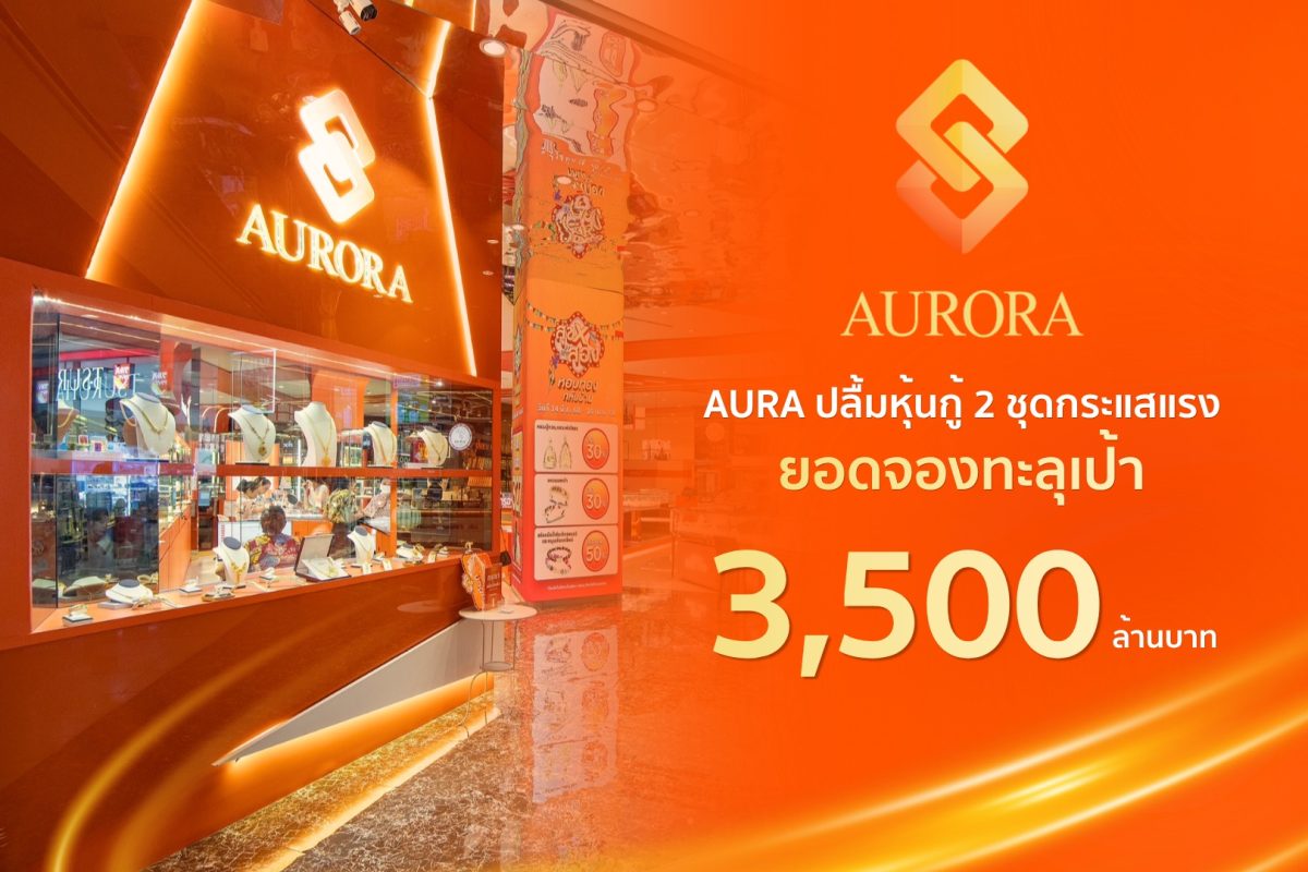 AURA หุ้นกู้ฮอต! ยอดจองทะลุเป้า 3,500 ลบ. พร้อมเร่งเครื่อง "ทองมาเงินไป" เปิดเกมโตระลอกใหม่