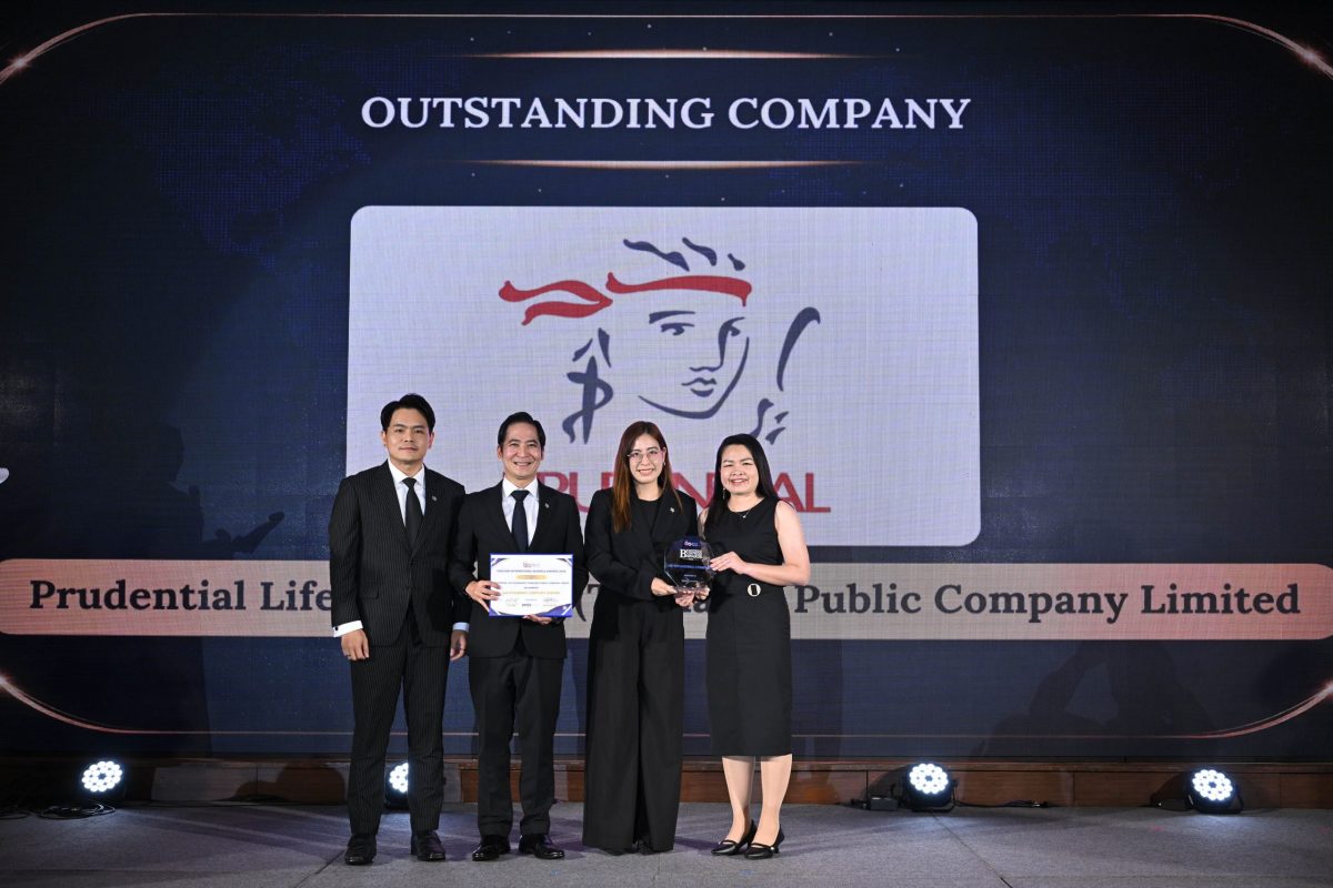 พรูเด็นเชียล ประเทศไทย คว้ารางวัล Outstanding Company Award จากเวที TIBA 2026
