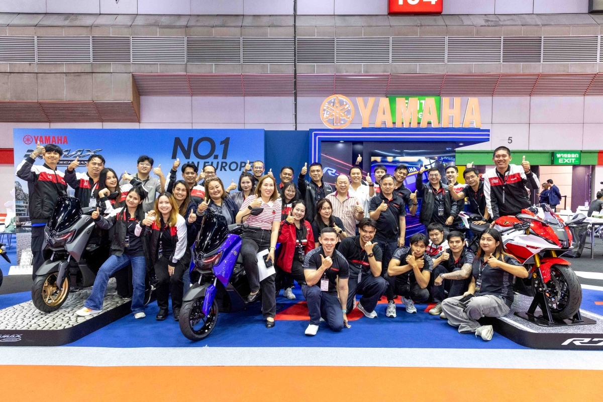 ไทยยามาฮ่ามอเตอร์ ฉลองปิดงาน BIG Motor Sale 2026 สุดยิ่งใหญ่ ยกทัพรถครบทุกไลฟ์สไตล์ พร้อมโปรโมชันจัดเต็มภายในงาน