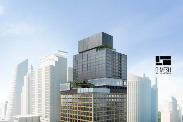 Thai Obayashi Advances THB 8 Billion Mixed-Use Development "O-MESH Ratchadamri" in the Heart of Bangkok, Introducing Thailand's First Use of LRV Construction Technology and a "Green &amp; Smart" Concept