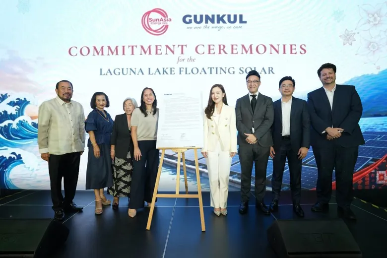 GUNKUL จับมือรัฐบาลฟิลิปปินส์ เซ็น LOI เดินหน้าโครงการ Solar Floating 784.1 เมกะวัตต์ พร้อมจ่ายไฟปลายปีหน้า 2570 หนุนการเติบโตพลังงานสะอาดของประเทศอย่างยั่งยืน