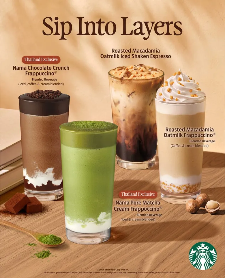 Starbucks Welcomes the Vegetarian Festival with the Premium 'Nama Series' and Feel-Good, Health-Conscious Options