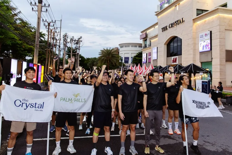 "The Crystal Run Club" ครั้งแรก! ปลุกพลังสายวิ่งกว่า 250 คน ร่วมสร้าง Community สุขภาพดี บนเส้นทาง Palm Hills Route ระยะ 6 กิโลเมตร