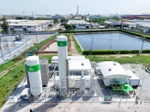 อมตะ บีไอจี (Amata BIG) เดินเครื่องโรงแยกอากาศแห่งที่ 3 ในนิคมอุตสาหกรรมอมตะซิตี้ ชลบุรี