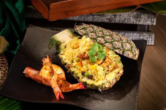 Tropical Flavours Meet Thai Tradition: Discover Plate Restaurant's Pineapple Fried Rice