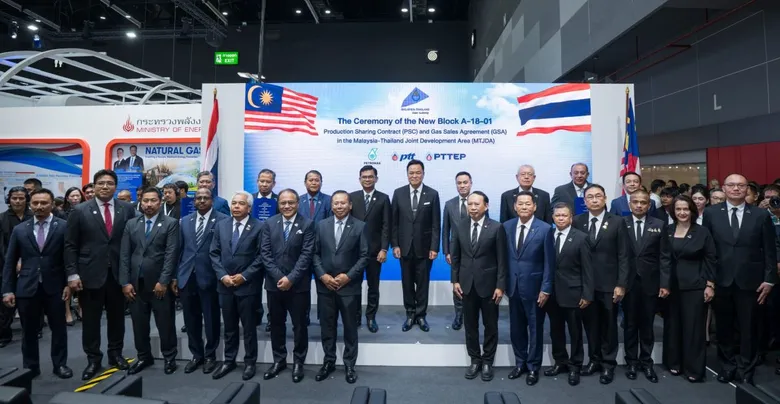 ปตท.สผ. และพันธมิตรเดินหน้าเสริมความมั่นคงทางพลังงานในระยะยาว หลังเข้ารับสิทธิแปลง A-18-01 ในพื้นที่พัฒนาร่วมไทย-มาเลเซีย