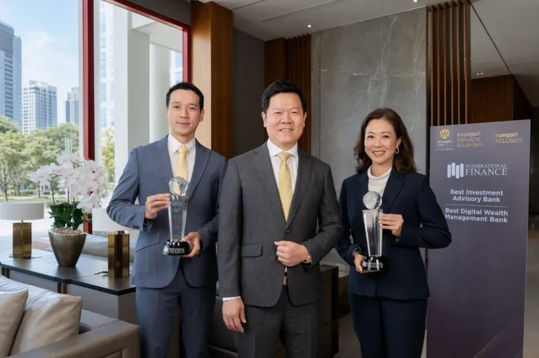 Krungsri wins two titles at International Finance Awards 2026,