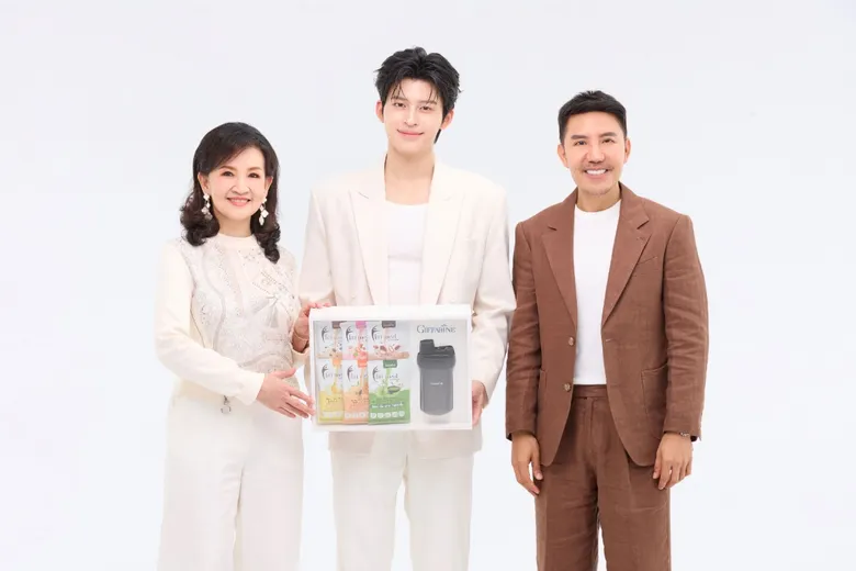 "กิฟฟารีน" เปิดเกมรุกตลาดผลิตภัณฑ์ทดแทนมื้ออาหารและควบคุมน้ำหนัก ดึง "ปอนด์ - ณราวิชญ์" เป็น Brand Ambassador ชวนคนทุกเจเนอเรชั่นหันมาดูแลรูปร่าง