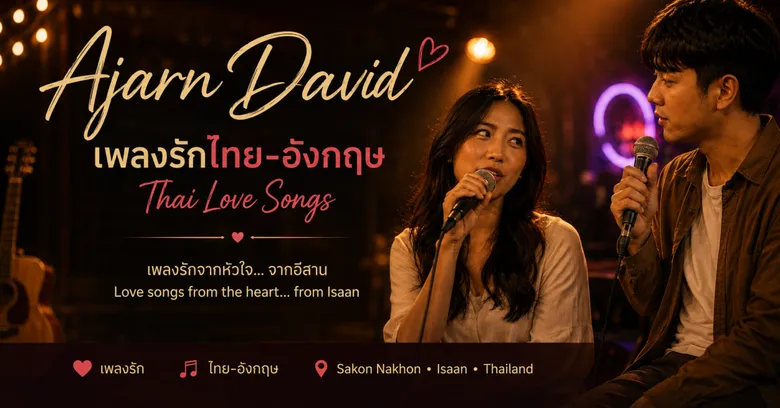 Ysaan Music เปิดตัวเพลงรักไทย-อังกฤษโดยอาจารย์เดวิด