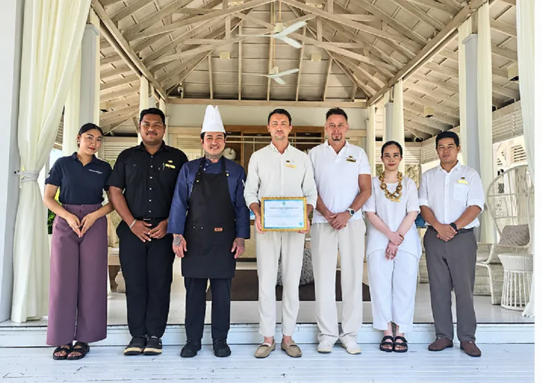 โรงแรมเคปกูดู เกาะยาวน้อย รับมอบใบประกาศนียบัตร Green Health Hotel Certificate จากกรมอนามัย กระทรวงสาธารณสุข