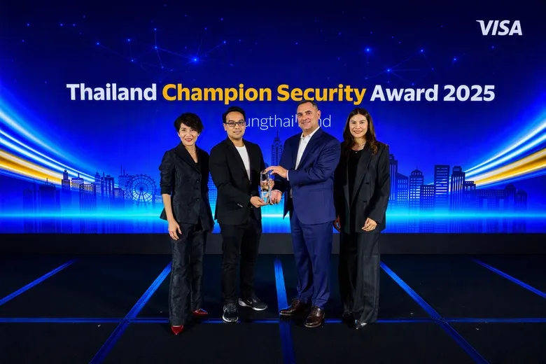 เคทีซีคว้า Visa Security Award 3 ปีซ้อน ชู "Proactive Fraud Management" เกราะรับมือภัยการเงินยุค Social Engineering