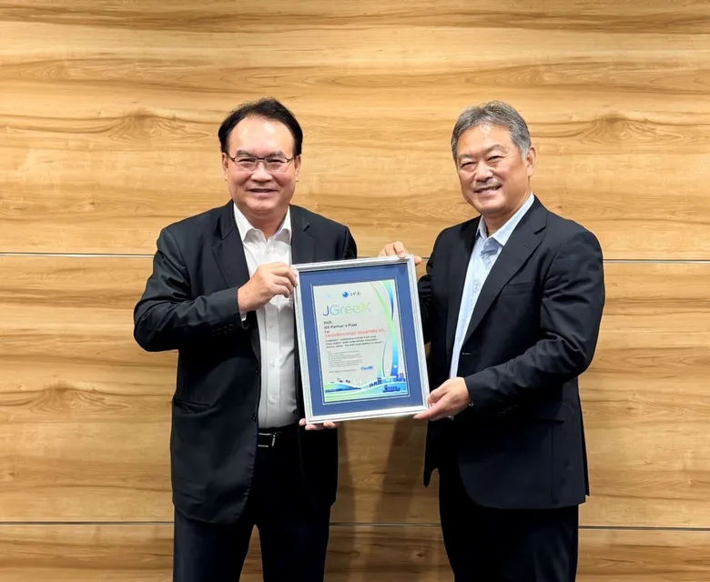 SSI Partners with JFE Steel to Advance Thailand's Steel Industry, Receives "JGreeX" Raw Material Certification to Drive "SSI Green Steel" Low-Carbon Steel