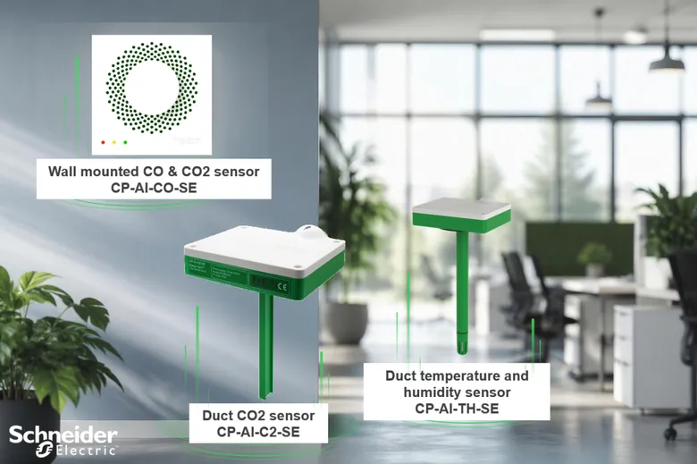 ชไนเดอร์ อิเล็คทริค ชูนวัตกรรมเซ็นเซอร์ "EasyLogicTM Air Quality Sensors"ตอบโจทย์อาคารเพื่อสุขภาพ ยกระดับคุณภาพชีวิตพร้อมเซฟเอนเนอร์จี