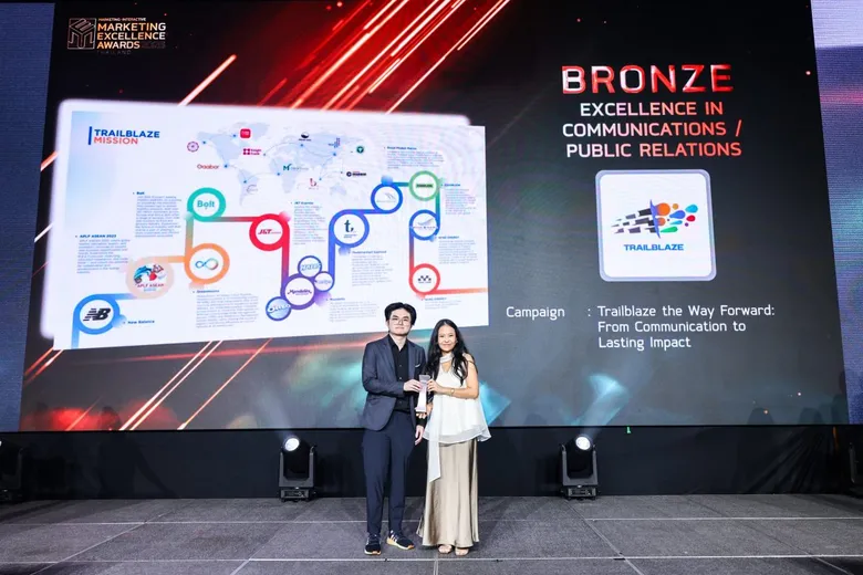 Trailblaze Mission คว้ารางวัลระดับ Bronze สาขา Excellence in Communications จากงาน Marketing Excellence Awards Thailand 2026 ในฐานะเอเจนซี่เพียงหนึ่งเดียวในสาขา