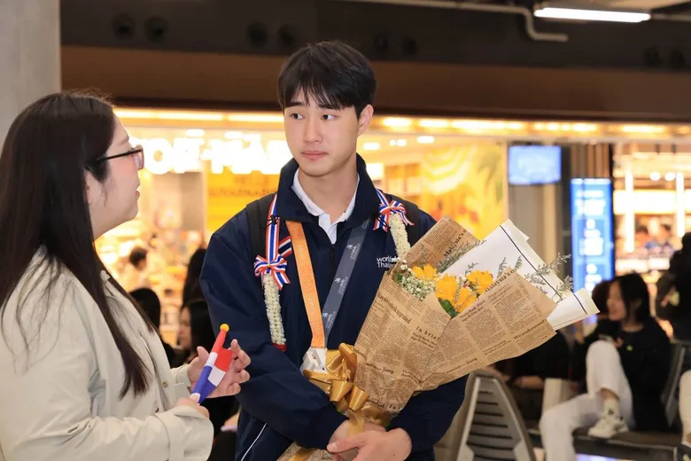 วิทยาลัยดุสิตธานีปลื้ม! "เจอร์รี่ นครินทร์" คว้าเหรียญเงิน WorldSkills Shanghai 2026
