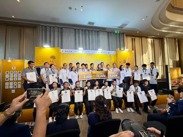 นักศึกษาวิทยาลัยดุสิตธานีสร้างชื่อเสียง กวาดรางวัลจากเวที PATTAYA HOSPITALITY CHALLENGE 2026