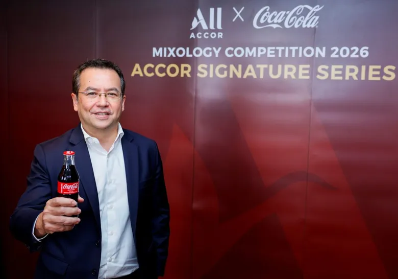 ThaiNamthip Coca-Cola and Accor Champion Bartender Development Through the "Accor x Coca-Cola(R) Mixology Competition 2026"