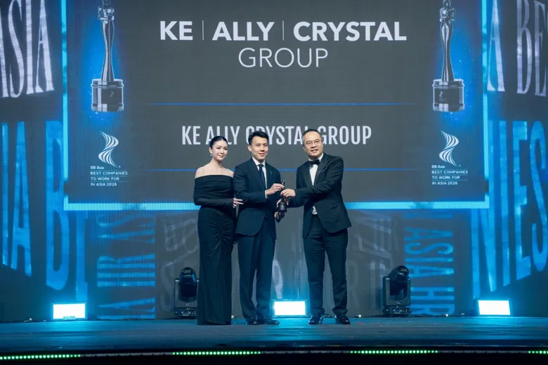 KE Group คว้า 5 รางวัลด้านการบริหารทรัพยากรบุคคล จาก 2 เวทีระดับภูมิภาค ตอกย้ำกลยุทธ์ "คนเติบโต ธุรกิจเติบโต"